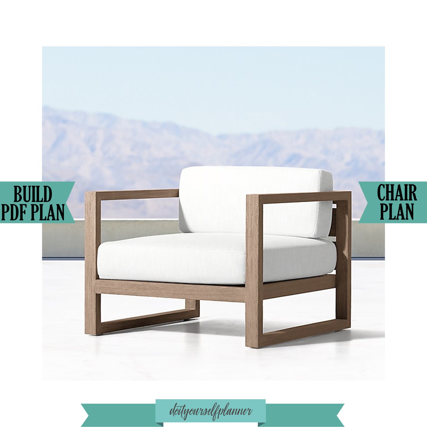 Wooden Chair plan, PDF chair plans, Woodworking plans for chair