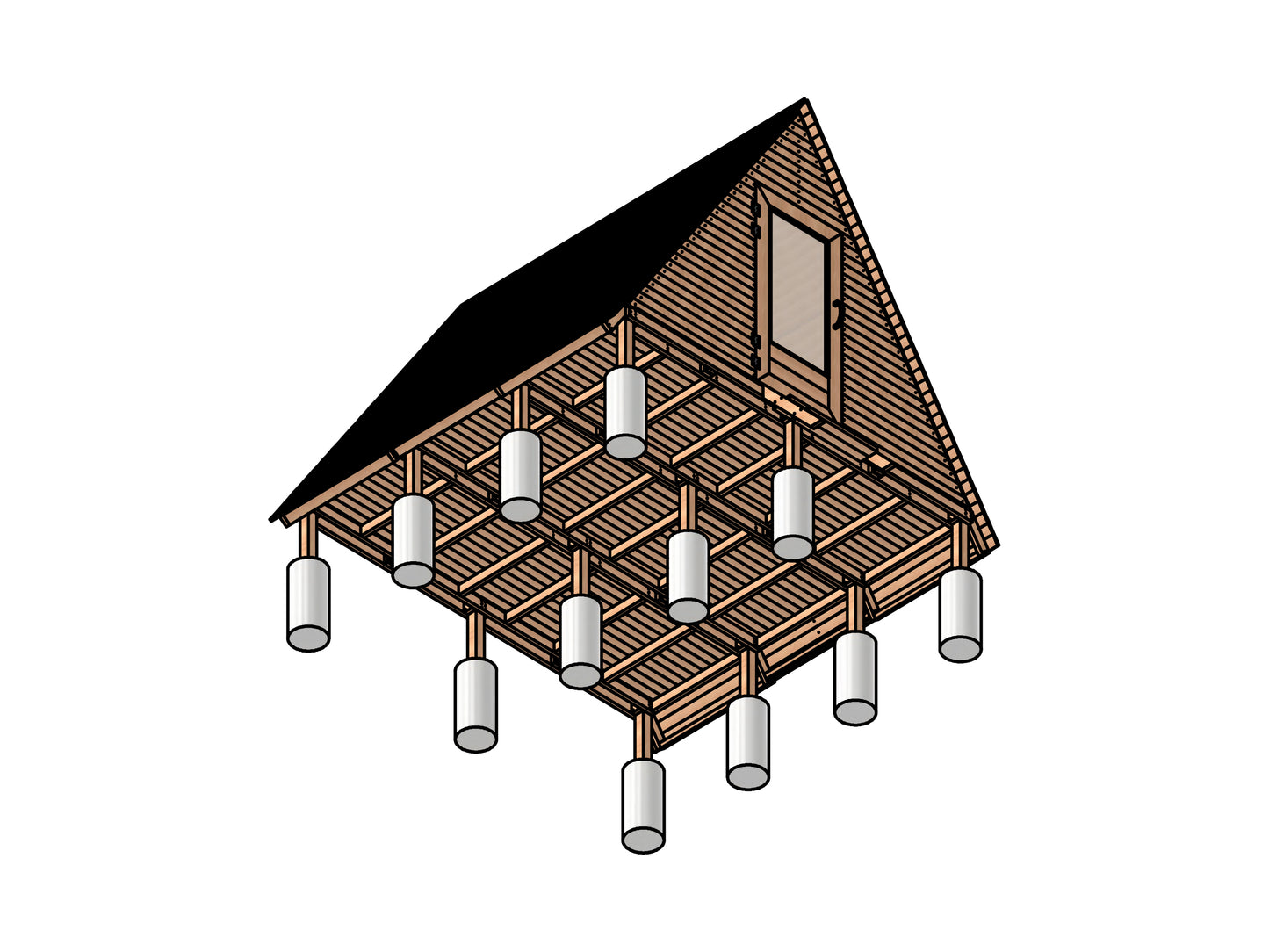 12x12 A frame shed plans, 12x12 playhouse plan, Create Magical Memories with DIY 12x12 Wooden Playhouse Plans | Craftsmanship Meets Imagination