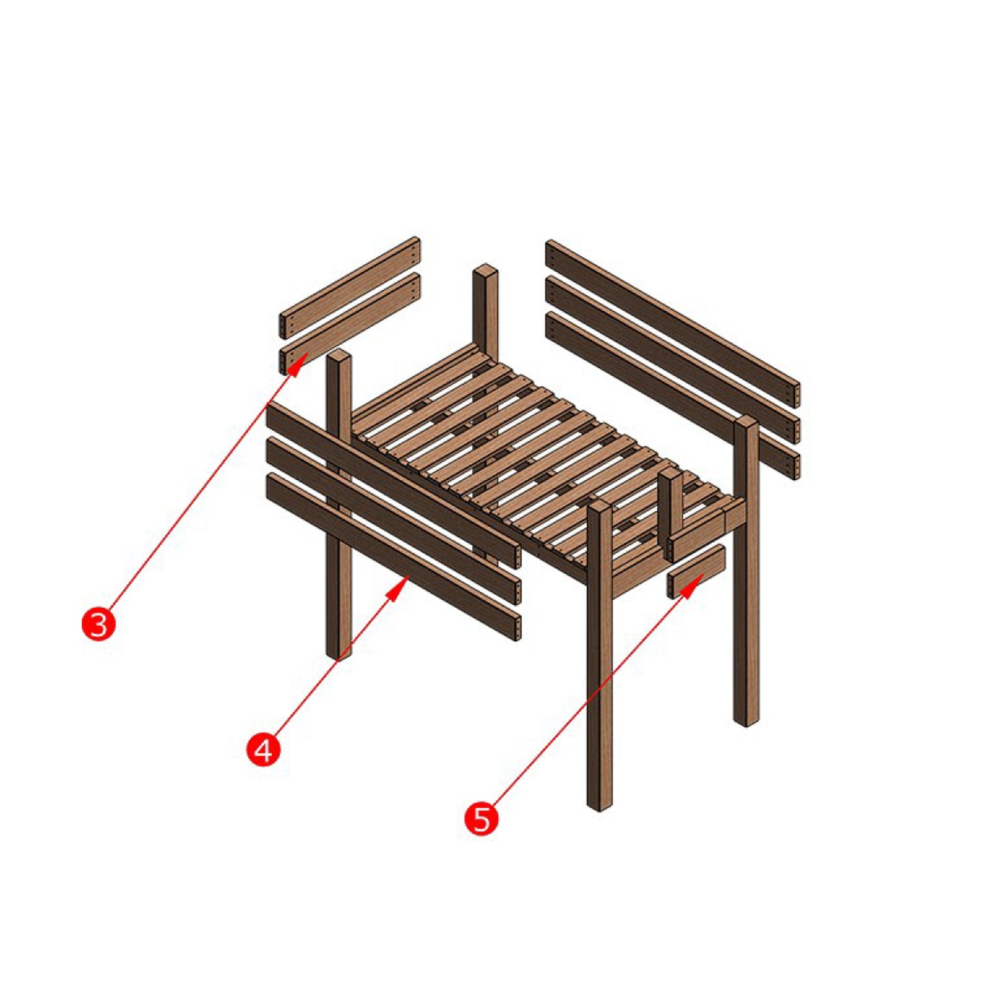 DIY Bunk Bed Plans | Two Beds with Staircase & Drawer Ladder