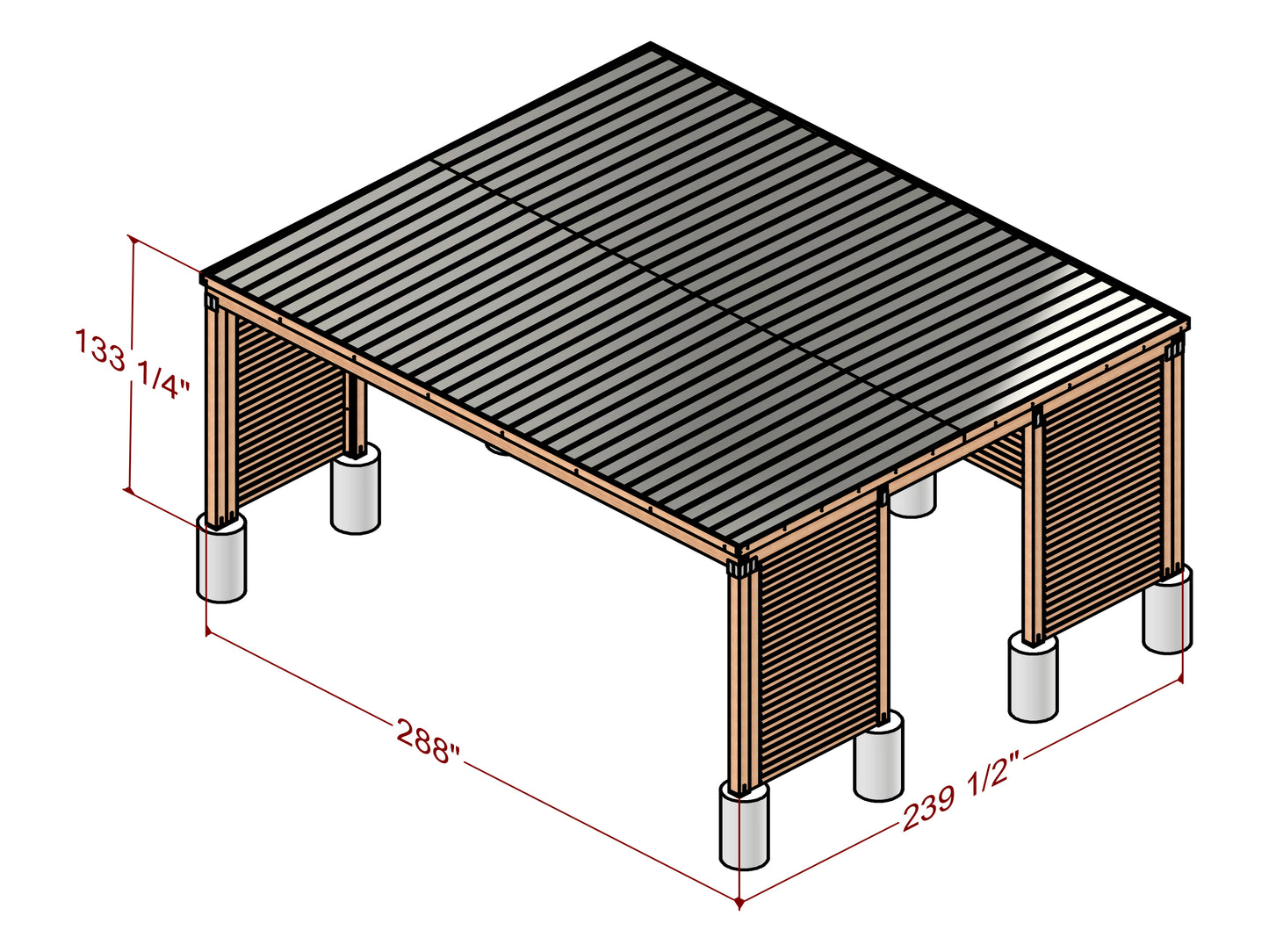 Build a Stylish 20x24 Wooden Car Garage with DIY Woodworking Plans – Easy-to-Follow Guide!