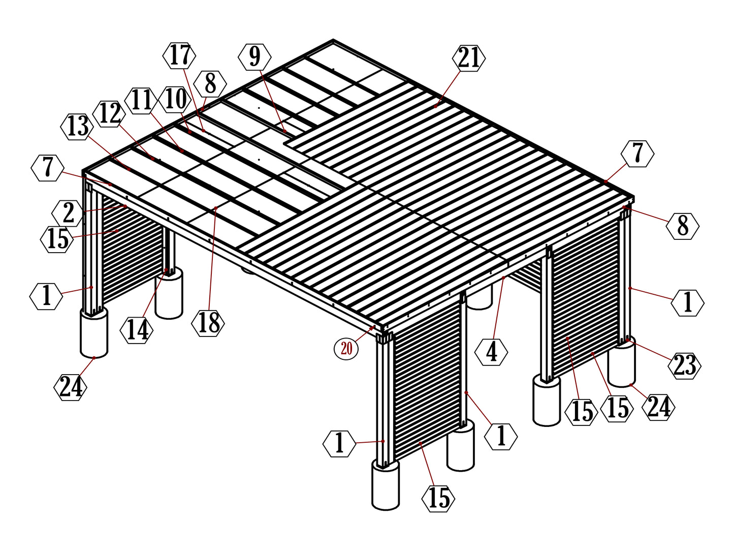 Build a Stylish 20x24 Wooden Car Garage with DIY Woodworking Plans – Easy-to-Follow Guide!