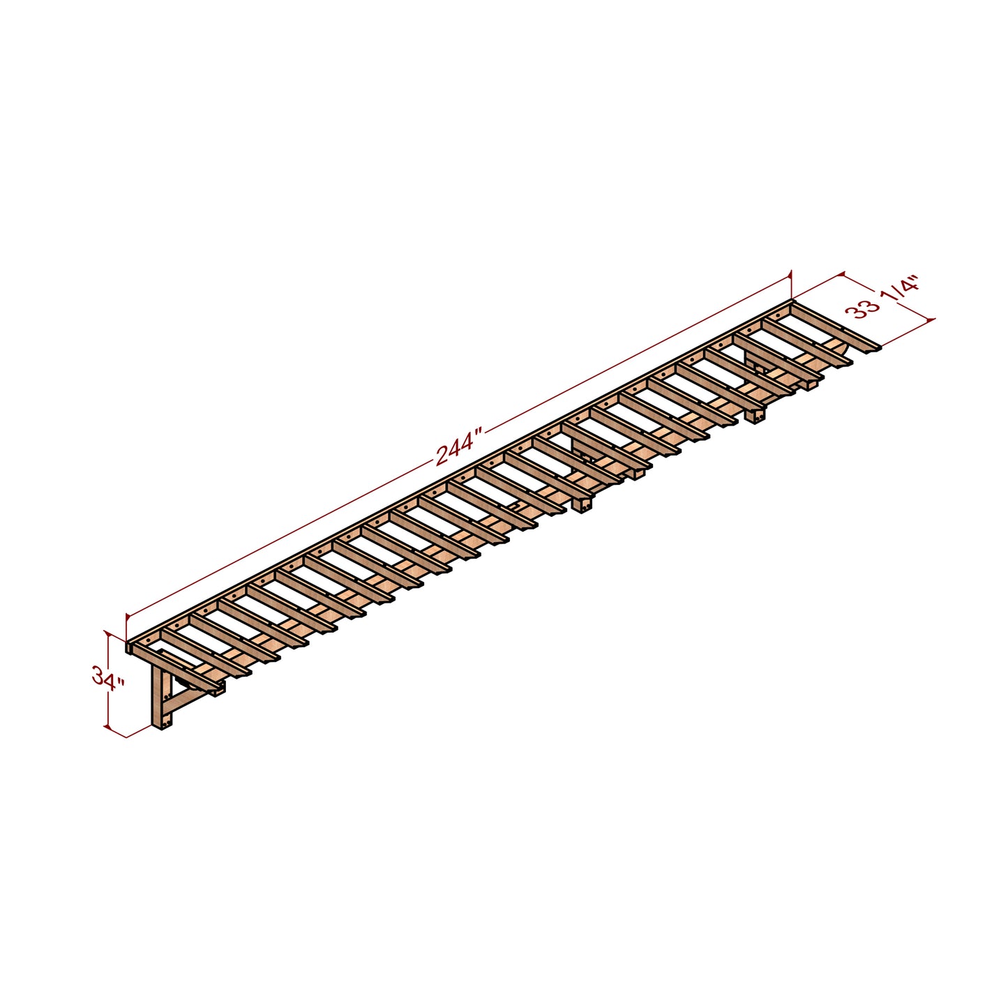 20 ft Window trellis cottage door pergola - door garage arbor - garage trellis - DIY trellis - DIY arbor plans (Copy)