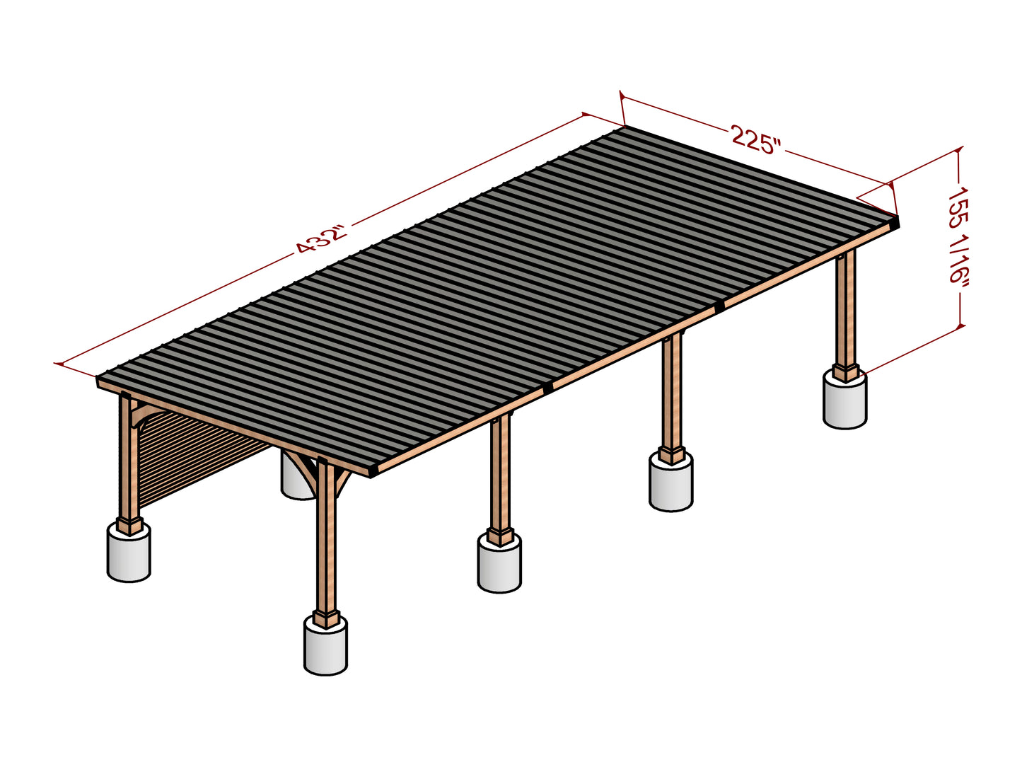 DIY Open Kitchen Plans: 14x36 ft (Sundeck or Garage Option)