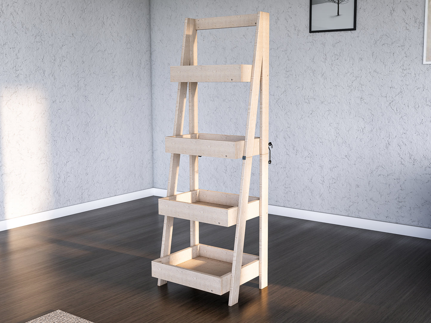 Foldable Wood Stand Plan for DIY Projects