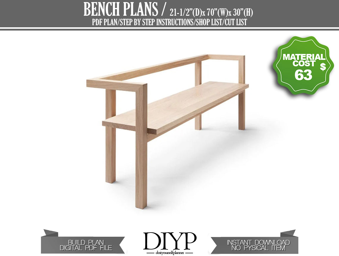 Indoor Bench Plans