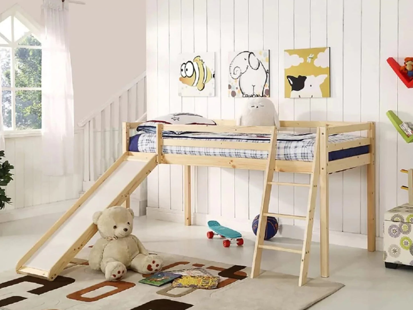 Adventure Awaits: DIY Twin Size Bunk Bed Plans with Slides | Craftsmanship and Fun Combined