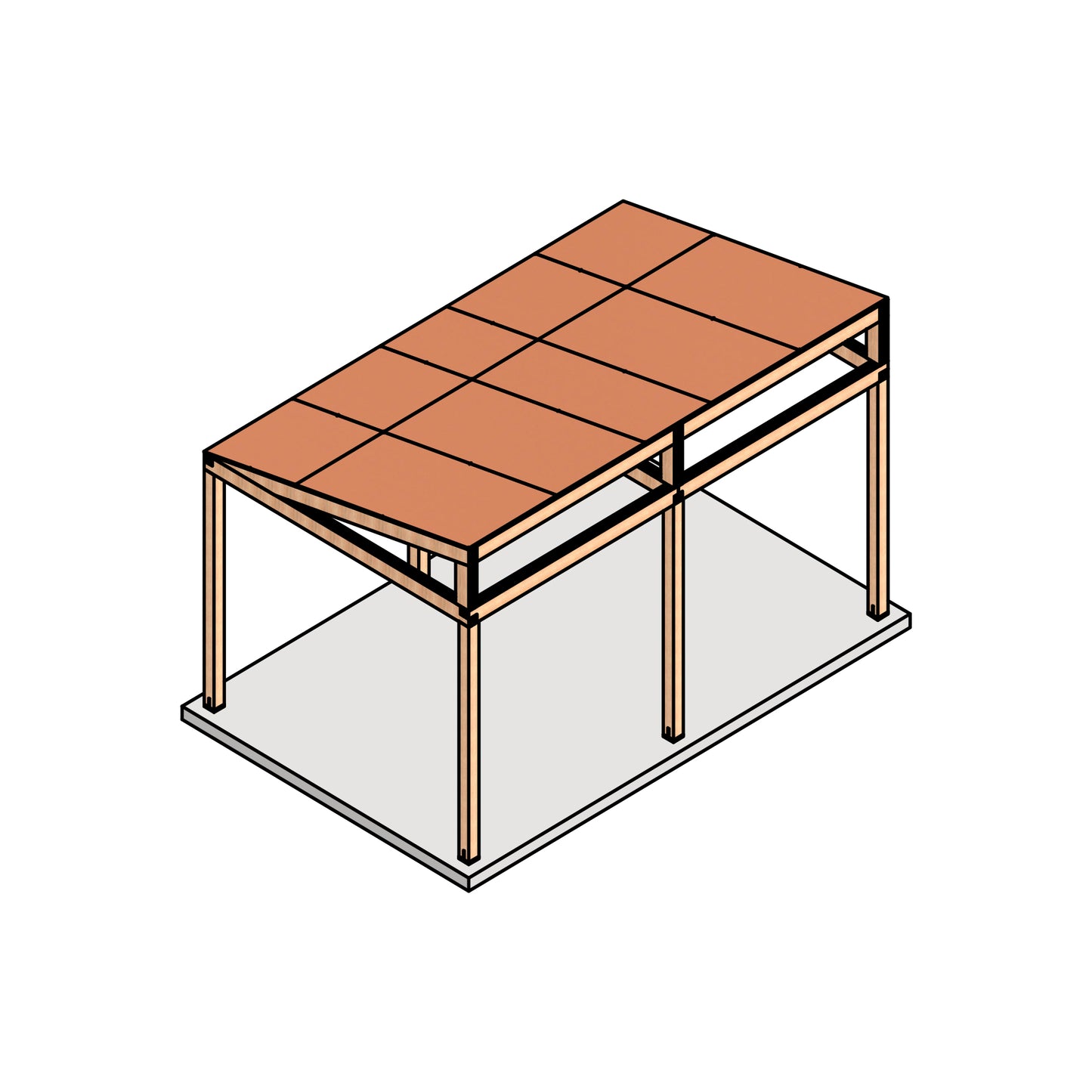Ultimate Woodworking Plans: Build a Stylish Cover for Your Hot Tub/Swim Spa 12x19 carport