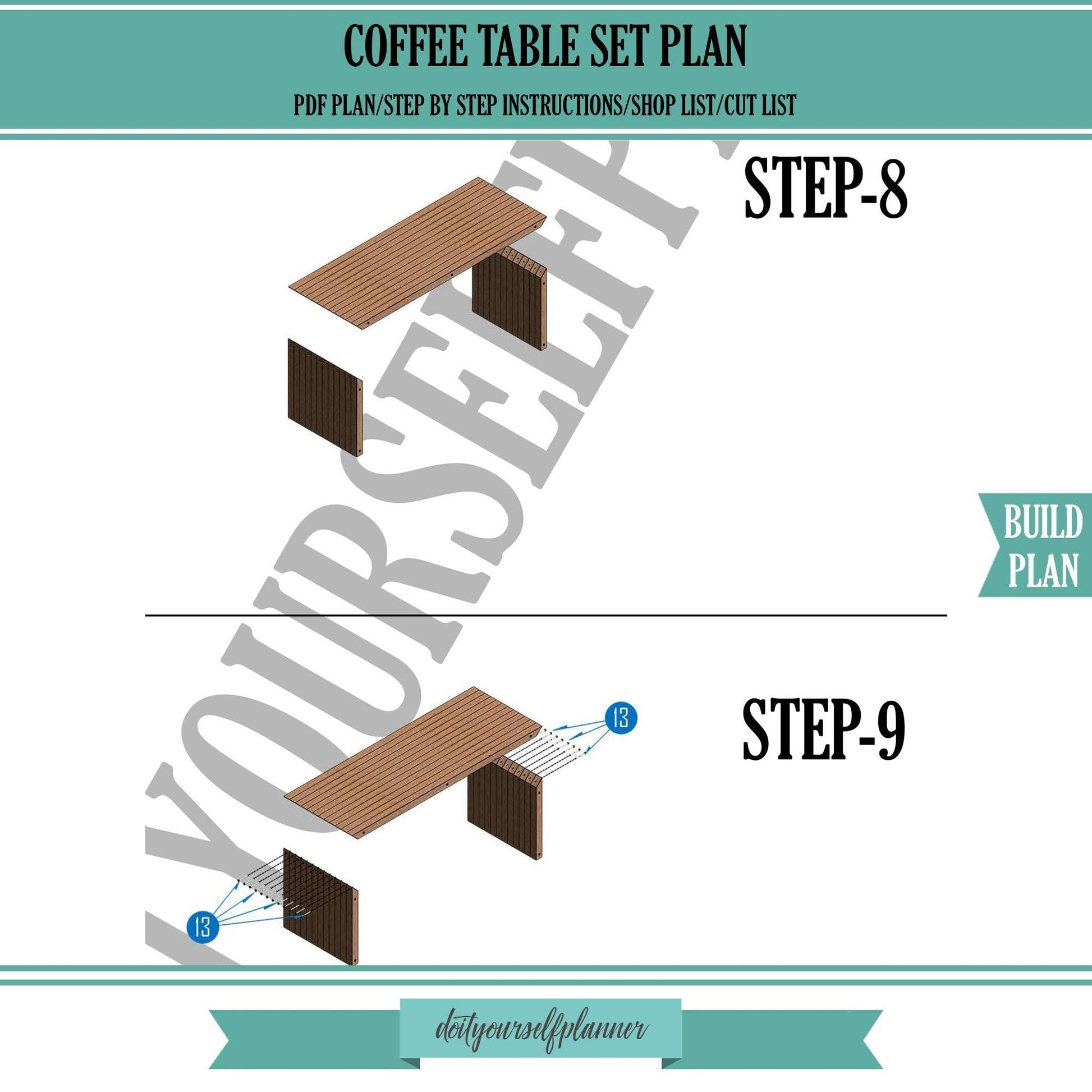Coffee table plans , nesting table , wooden bench , outdoor bench , indoor bench , nesting coffee table