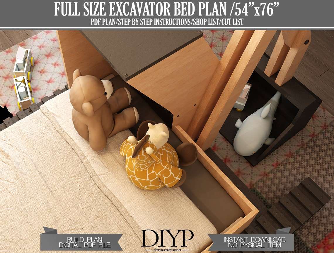 Full size bed frame plans, build plans for bed frame, easy woodworking projects, build your own bed