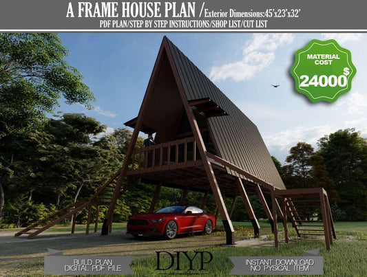 Cabin plans, cottage house plans, small house plans, modern house plans, A frame house plans, modern house plans, Farmhouse plans