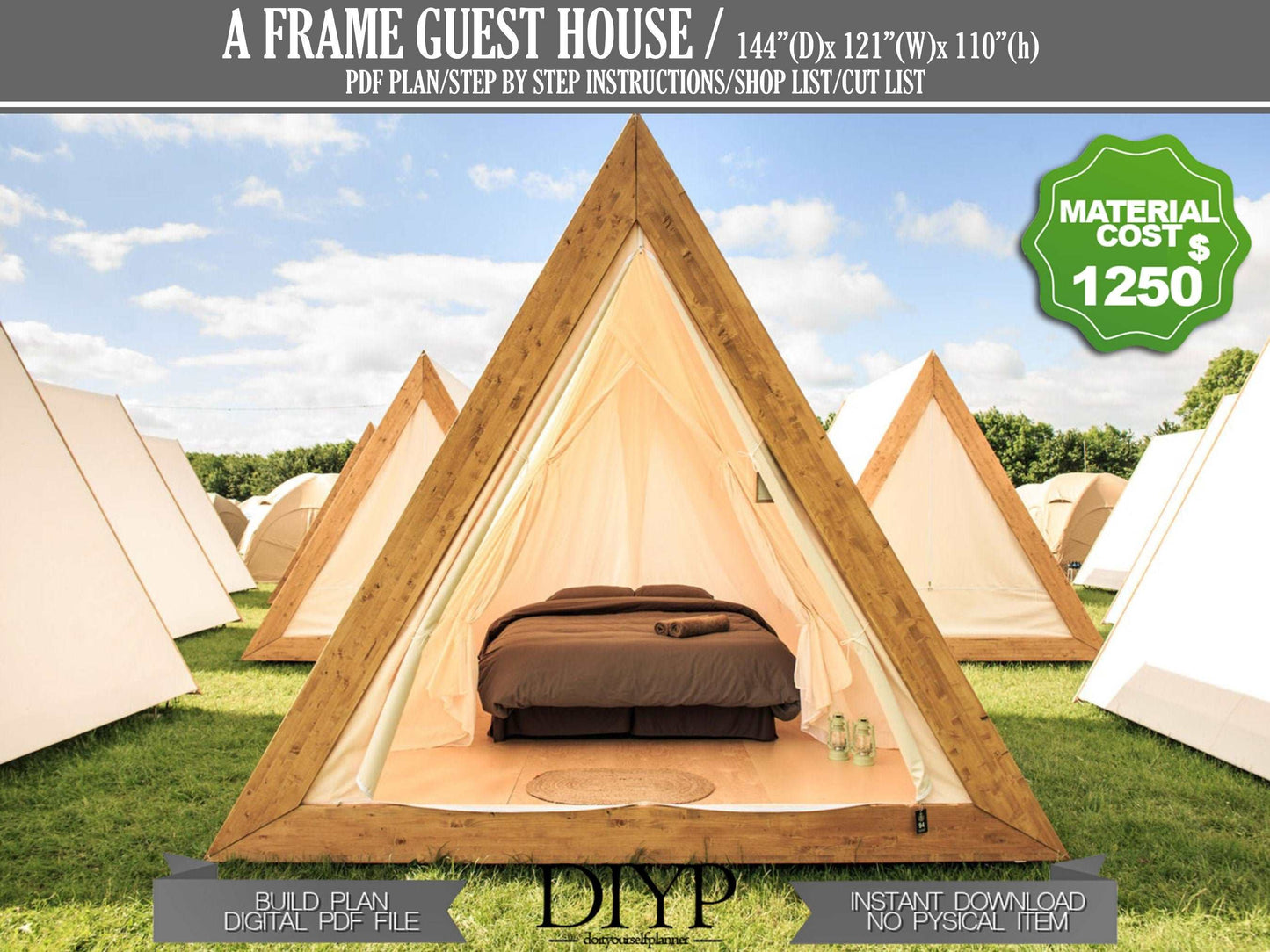 Catskills Tiny Cabin plans , Build plans for wooden guest house , Backyard camping ideas , Build your tiny hotels