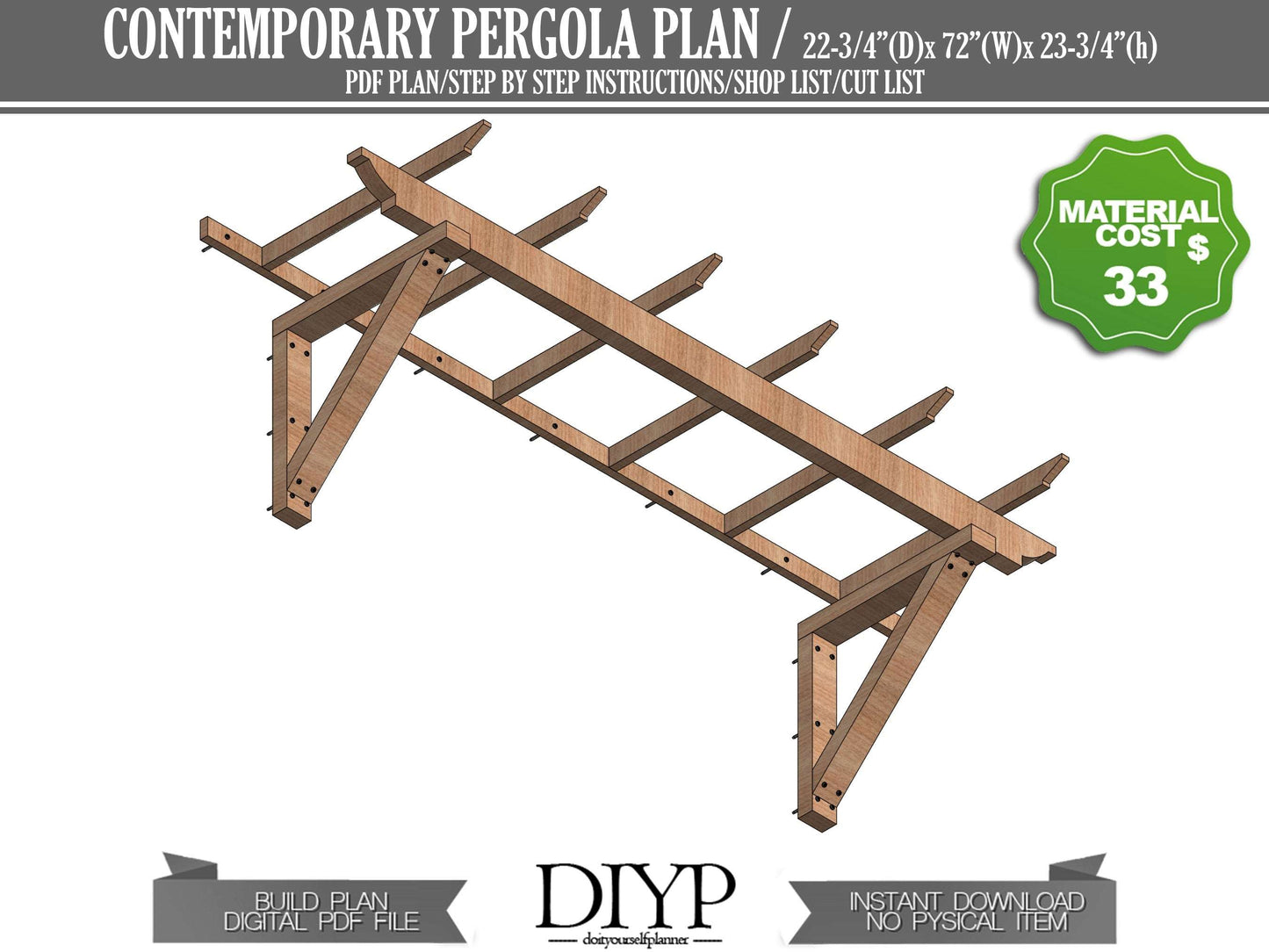 DIY trellis - 6 ft window Trellis - DIY arbor plans - Door garage arbor - cottage door pergola plans
