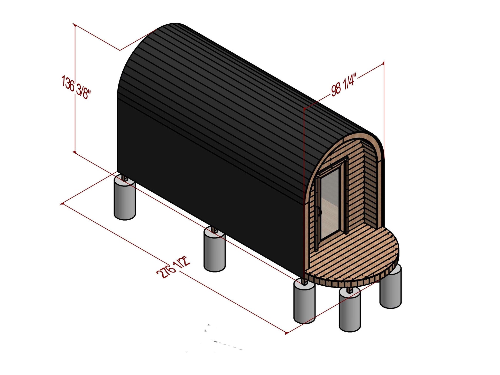 Tiny cabin plans, backyard office plans, small tiny house