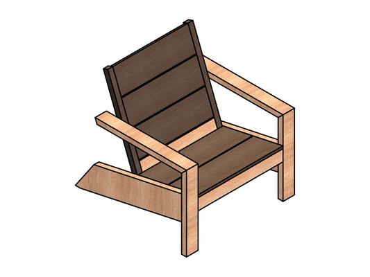 Woodworking plans for Wooden Chair