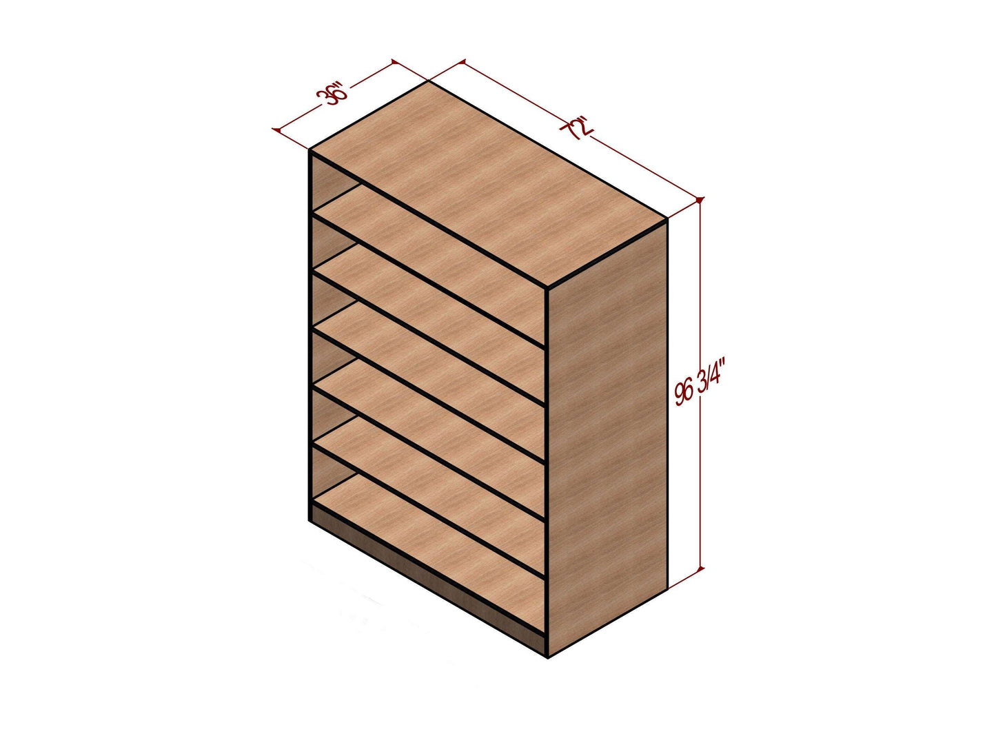 Diy bookcase plan, build plans for bookshelf, book shelves plan