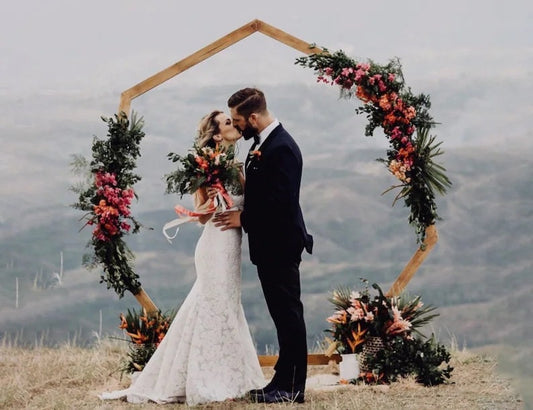 Heptagon Wedding Arbor Digital Plans PDF - Arch Build Instructions