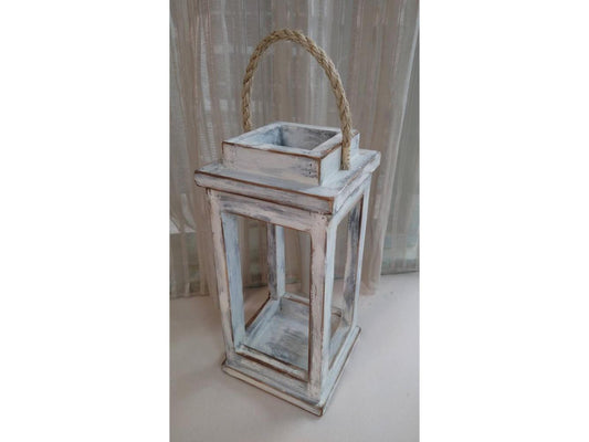 Diy plans for Farmhouse wooden floor lantern - Wooden Lantern for Wedding Table Decoration - Wooden lampion