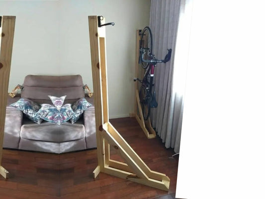Wooden bike rack woodworking plans, bicycle rack plan