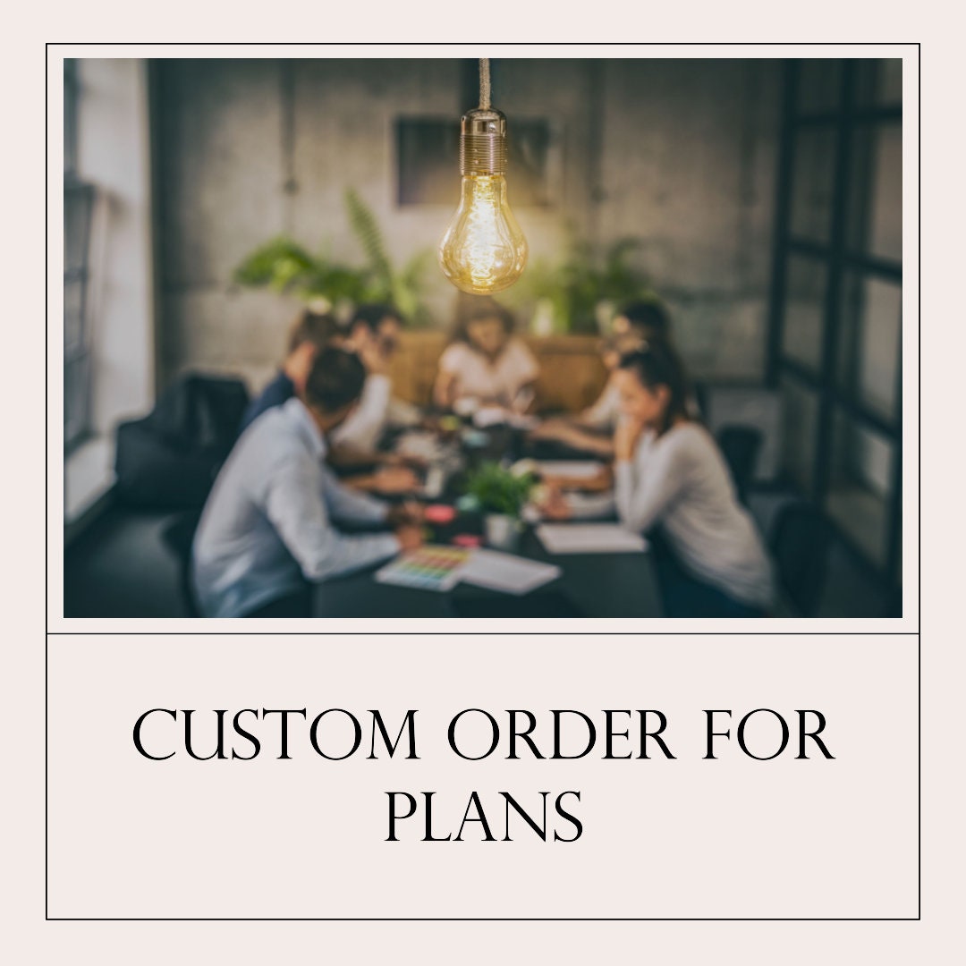 Custom Plan Order Please write the description Doityourselfplanner