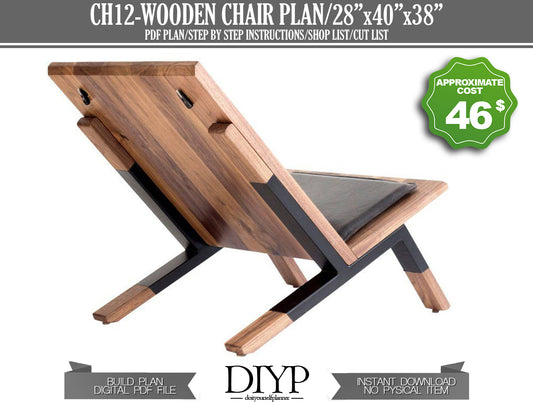 Patio chair Plan, Lawn chair, Outdoor chair, Garden chairs, Wicker chair, Chair cushions, Lounge chair, Outdoor chair plans, diy chair plan