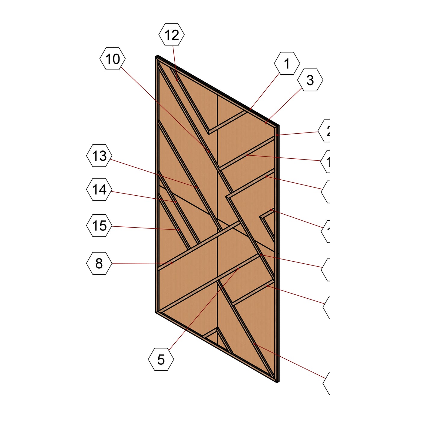 DIY Modern Accent Wall Woodworking Plan – Beginner-Friendly Plywood and Lumber Design