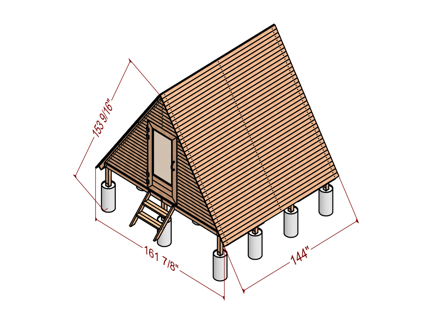 12x12 A frame shed plans, 12x12 playhouse plan, Create Magical Memories with DIY 12x12 Wooden Playhouse Plans | Craftsmanship Meets Imagination