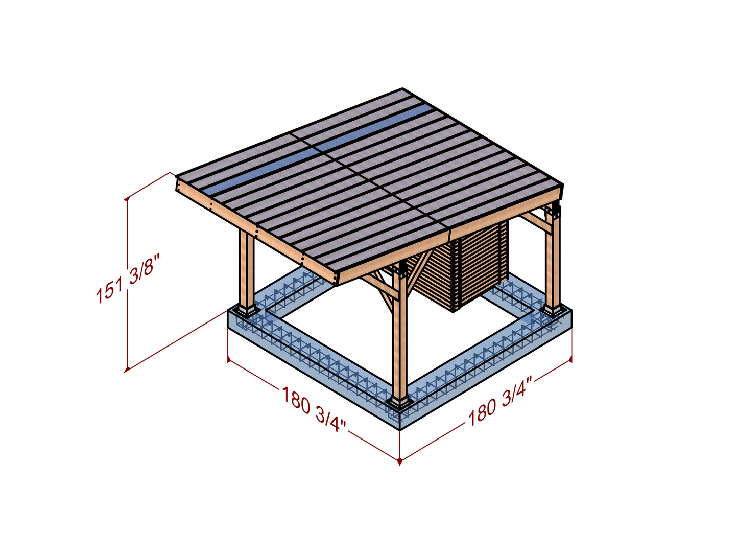 Build Your Dream 14'x14' Garage with Workshop & Sloped Roof - DIY Carport Plans with Video Guide