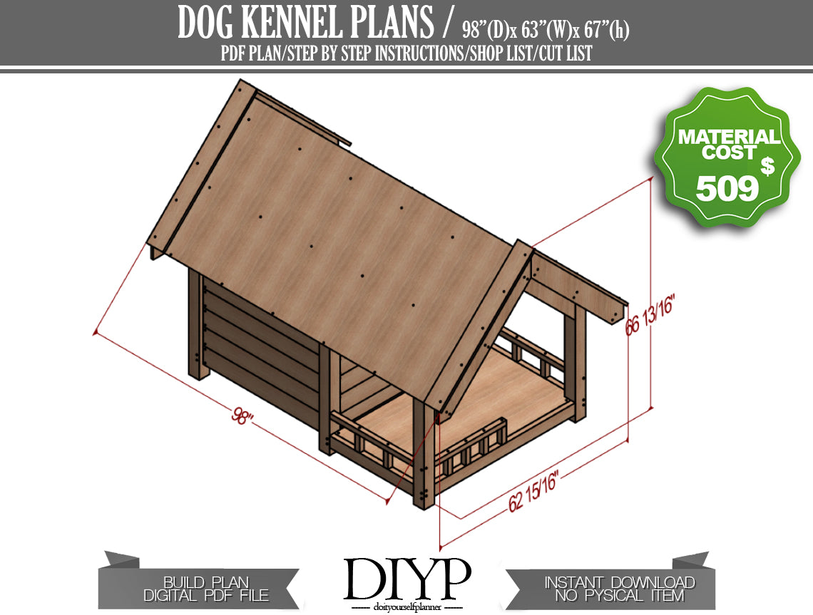 DIY Dog House Plans: Step-by-Step Guide with 3D Animation