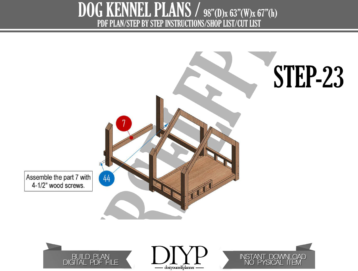 DIY Dog House Plans: Step-by-Step Guide with 3D Animation