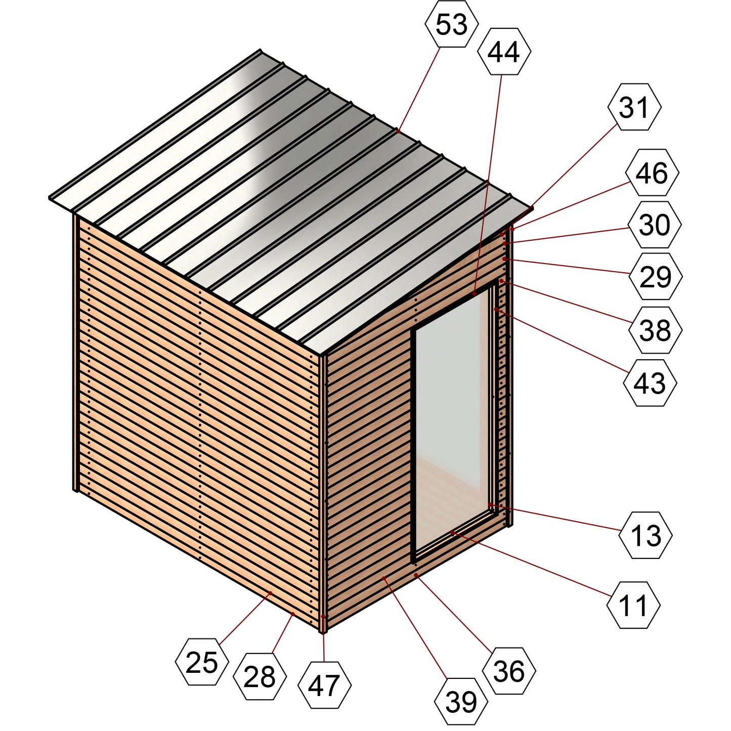 Outdoor Sauna DIY Plan | 6x8 Wood Sauna Plans | Backyard Sauna Building Guide