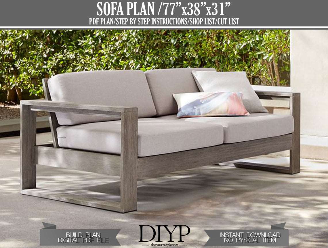 DIY Wooden Sofa Plan: Build a Comfortable and Stylish Seating with Woodworking