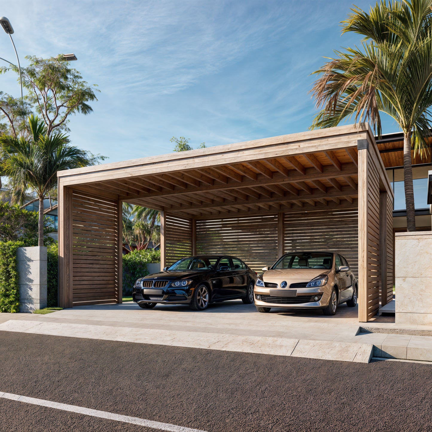 Build a Stylish 20x24 Wooden Car Garage with DIY Woodworking Plans – Easy-to-Follow Guide!