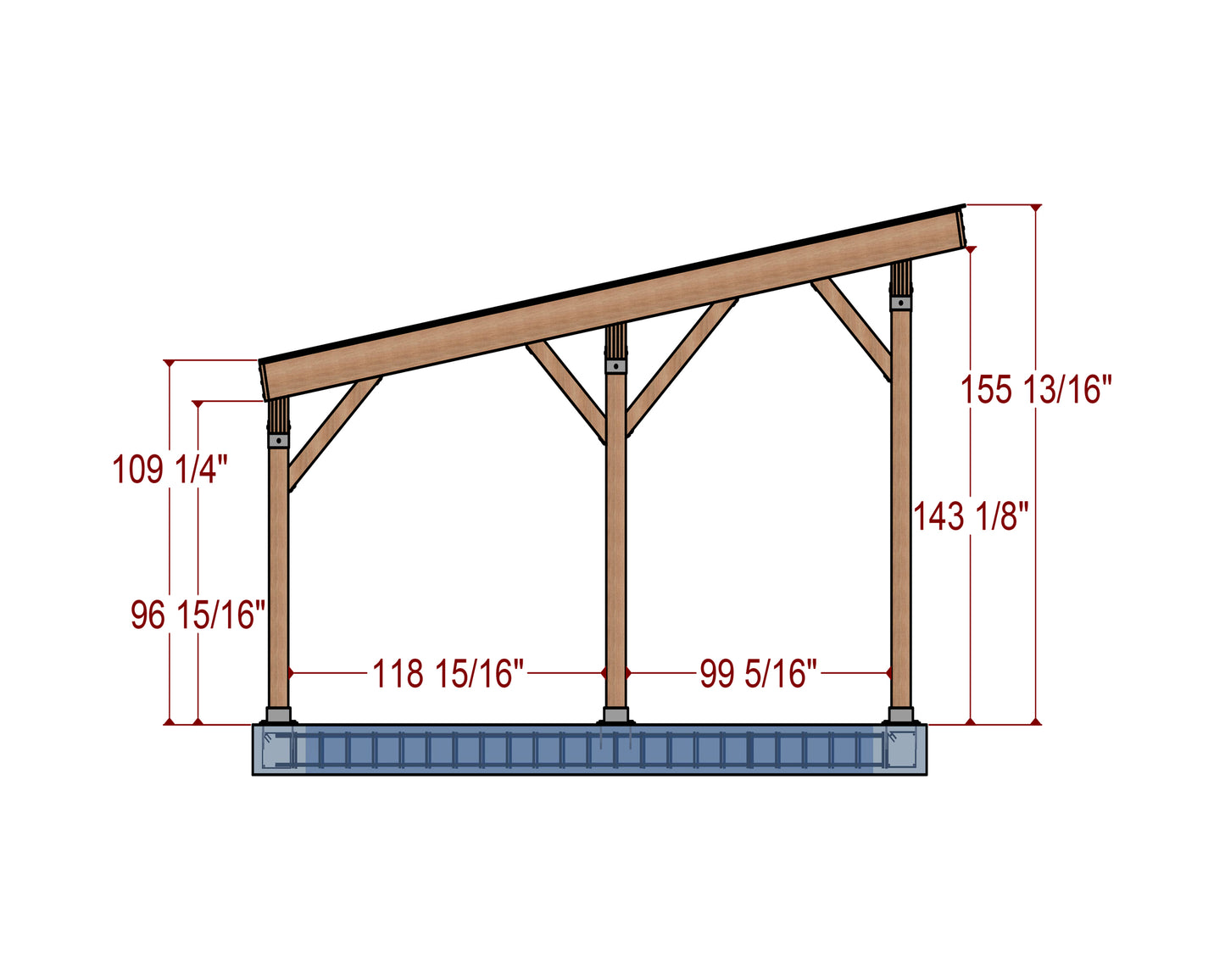 20x26 Carport Plans with Construction Animation, DIY Woodworking Blueprints