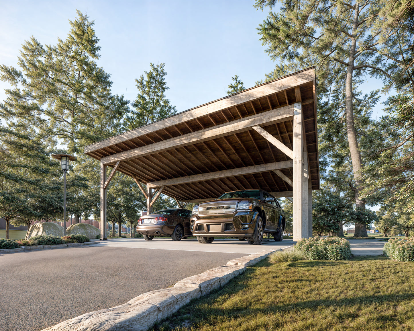 20x26 Carport Plans with Construction Animation, DIY Woodworking Blueprints