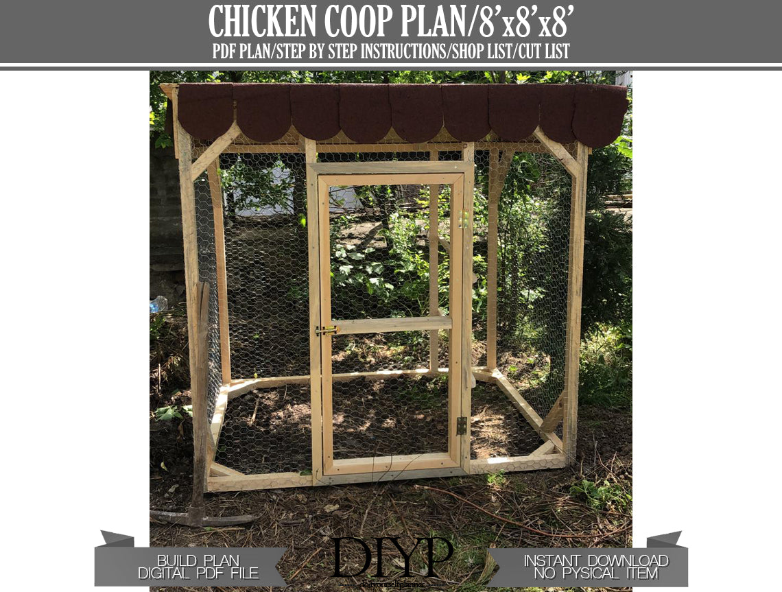 Chicken Coop Plans, build plans for coop, easy woodworking plans