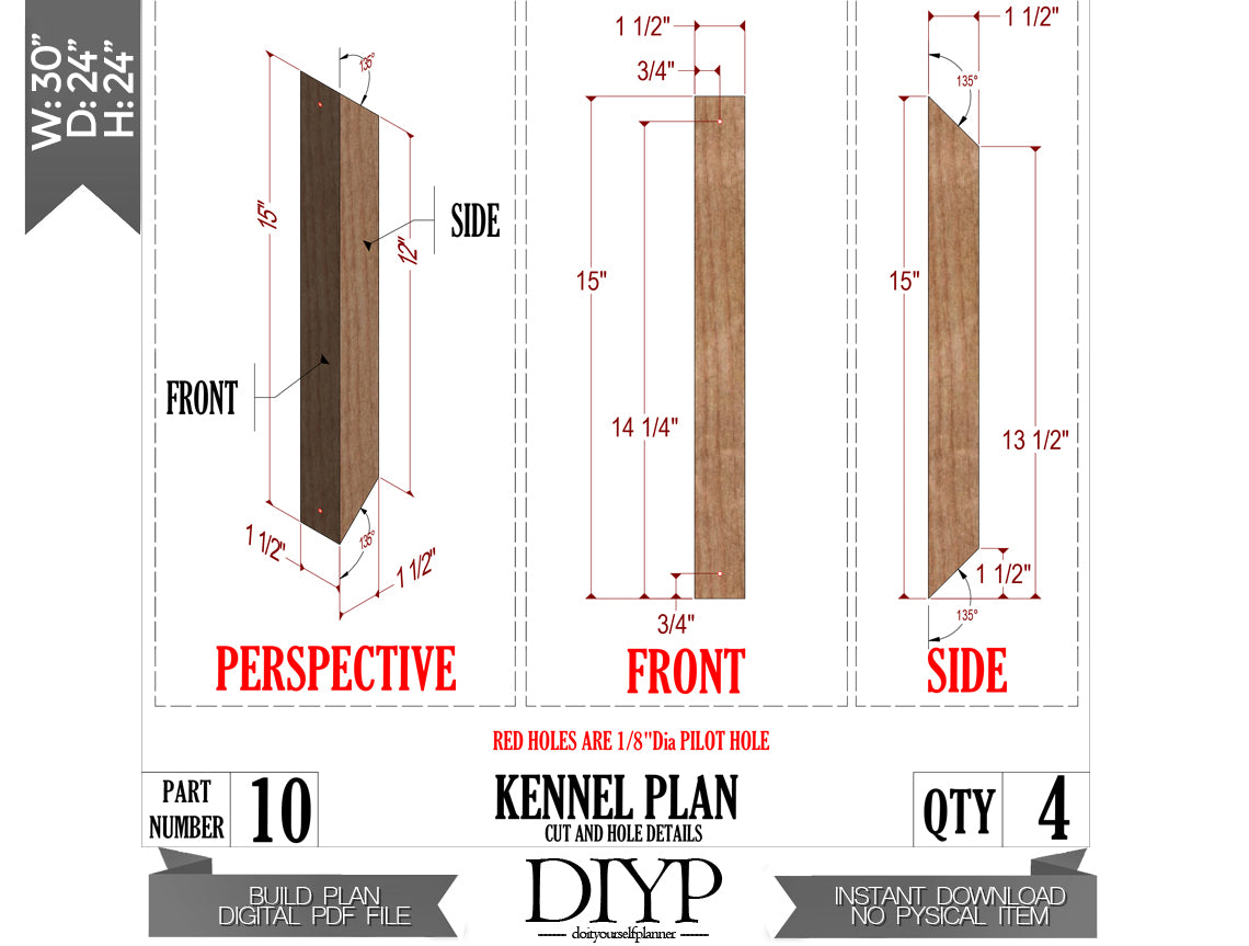 DIY Medium Dog Kennel Plans with 3D Animation - Build Your Dog a Cozy Home