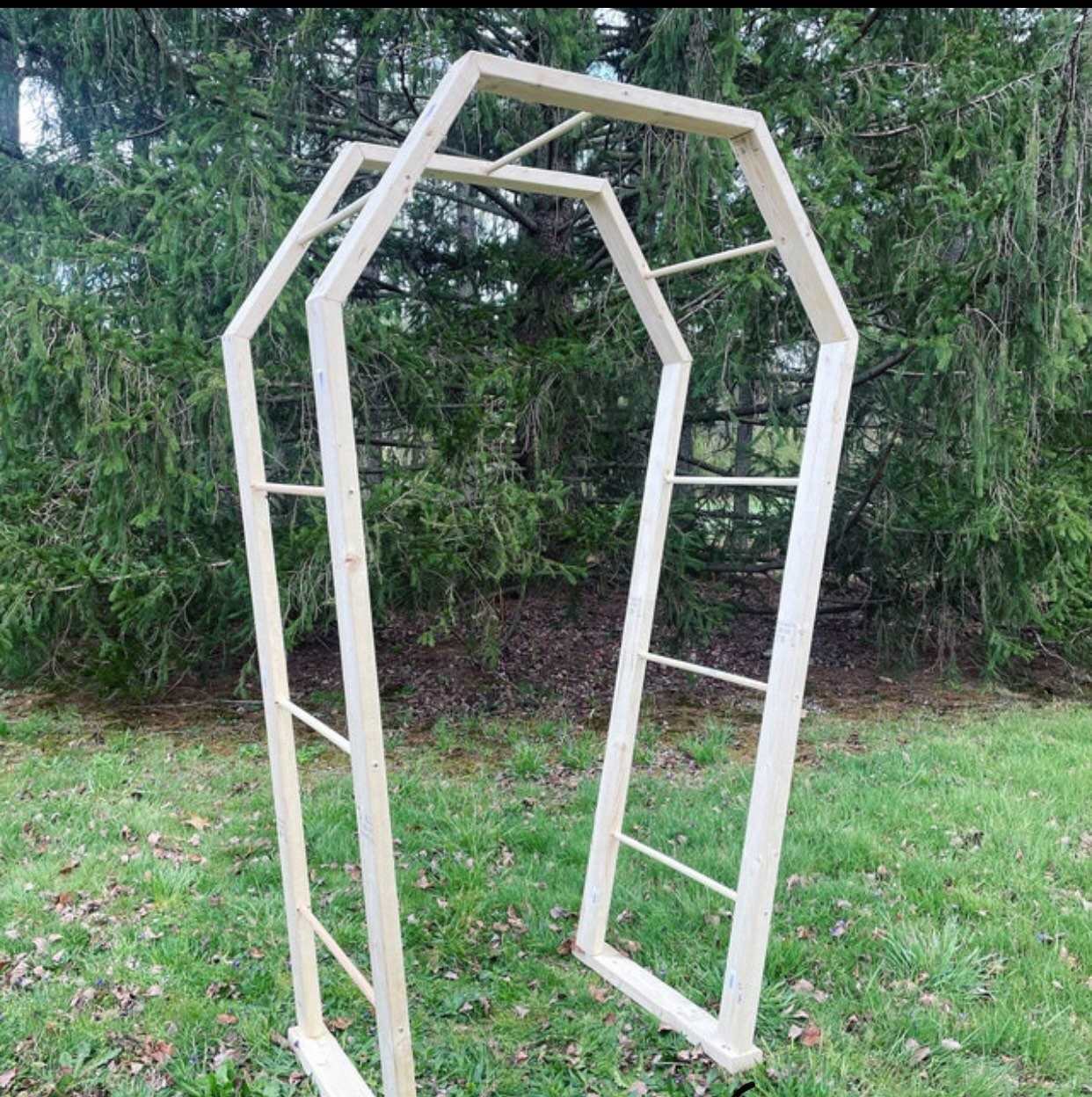 Portable Coffin Wedding Arbor DIY Plans - Funny Arch Build Instructions