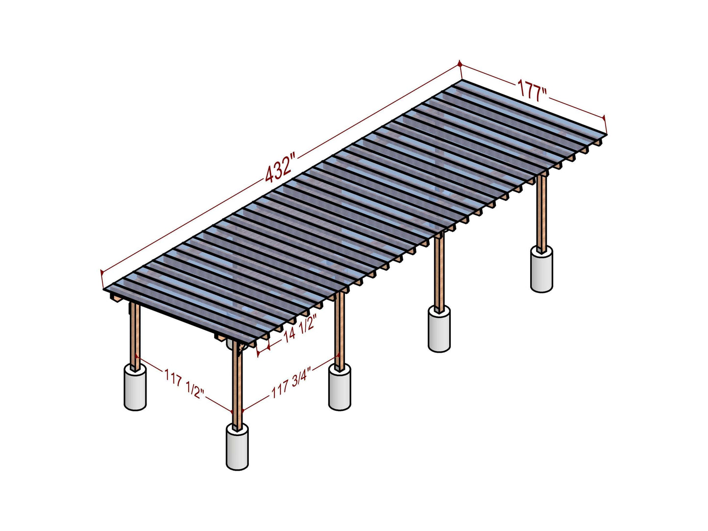 Diy Pool Shelter plan,  pdf plan for pool pergola , build plans pergola