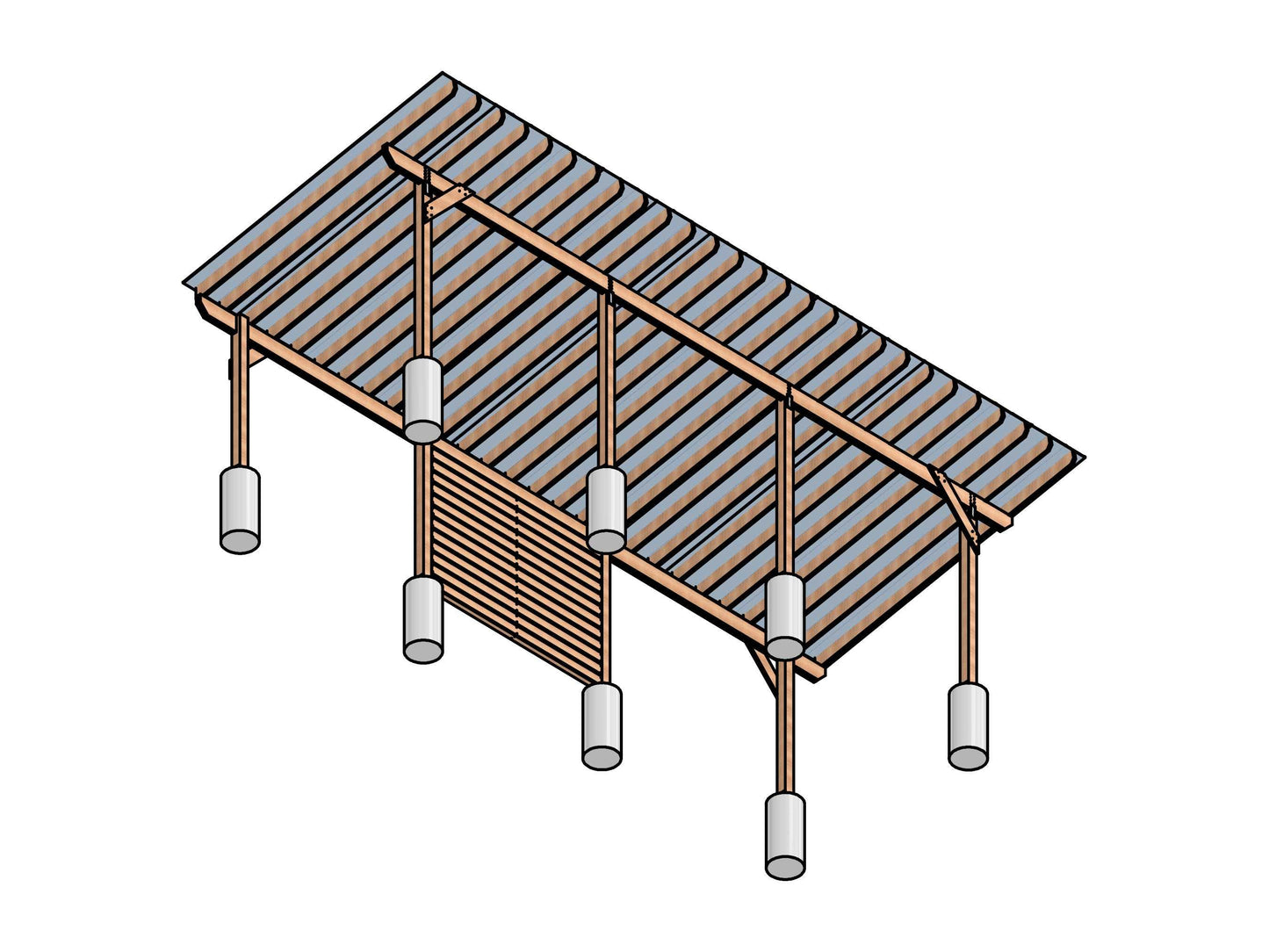 Diy Pool Shelter plan,  pdf plan for pool pergola , build plans pergola