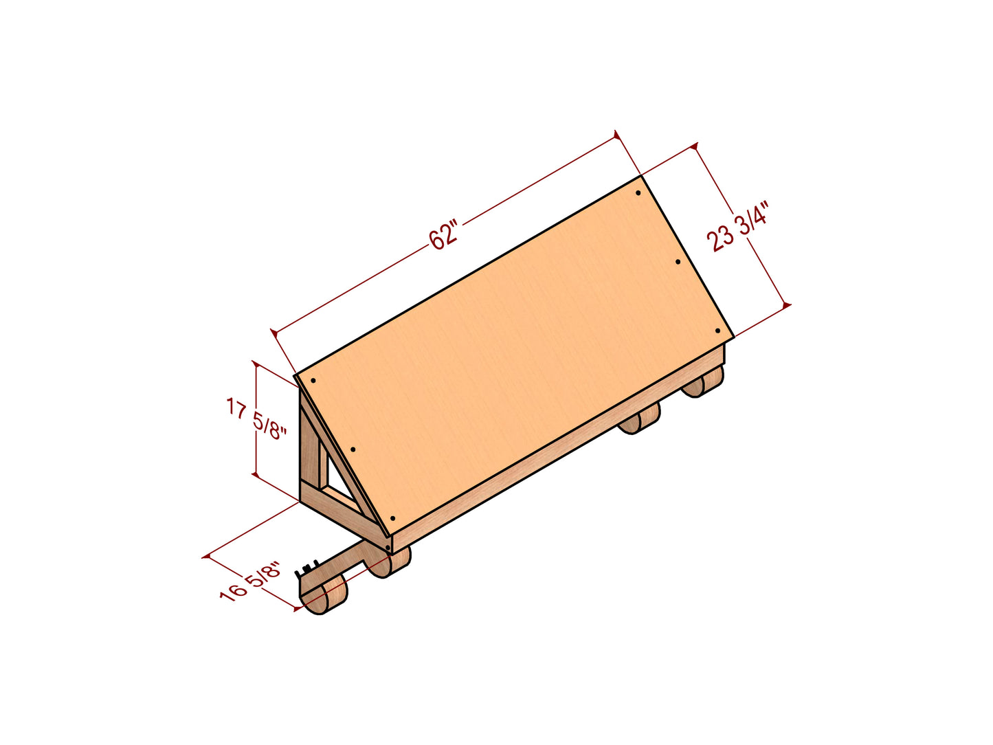 Window Awning Woodworking Plan | 48" DIY Exterior Cover PDF with Step-by-Step Guide