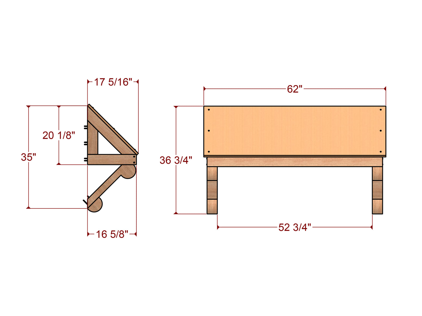 Window Awning Woodworking Plan | 48" DIY Exterior Cover PDF with Step-by-Step Guide