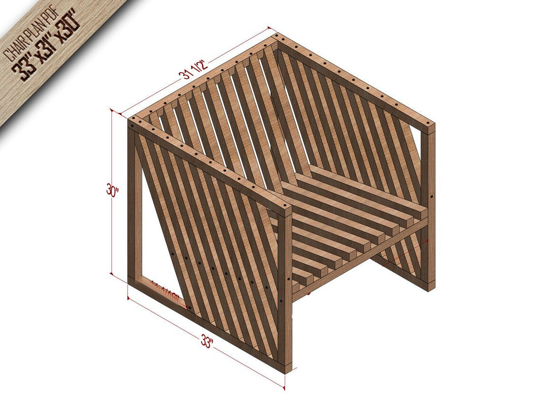 Adirondack Chair Plan - Outdoor Chair - Basic Chairs - Terrace Furnitu ...
