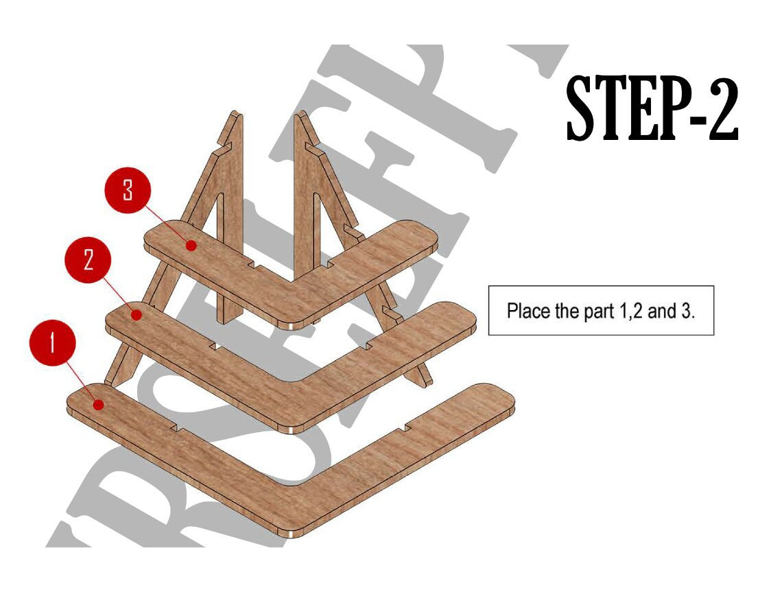 Diy plans for portable 3 tiered display stand, easy and affordable corner wooden shelf