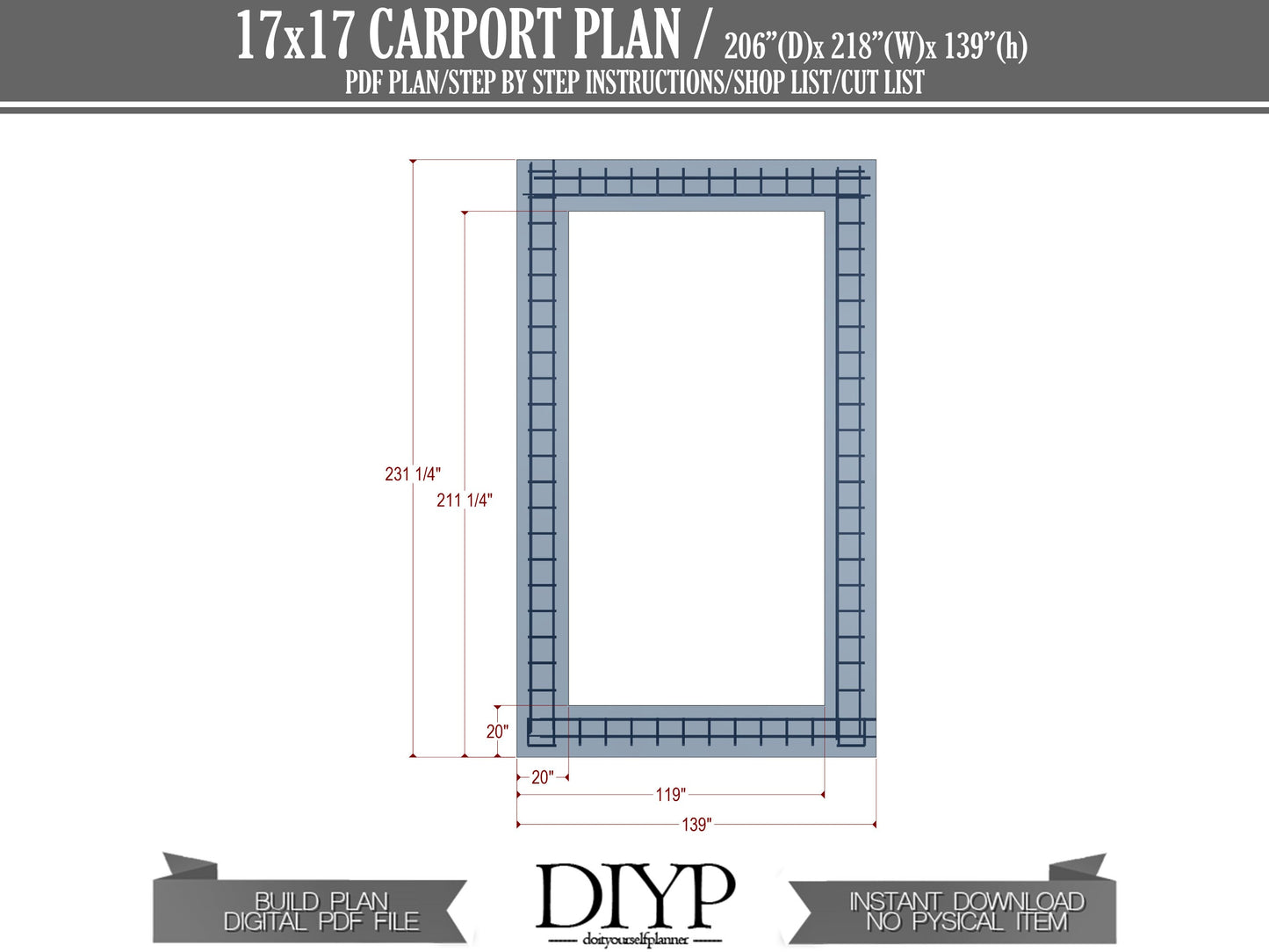 DIY plans for 17x17 Wooden Car Garage - How to build car garage