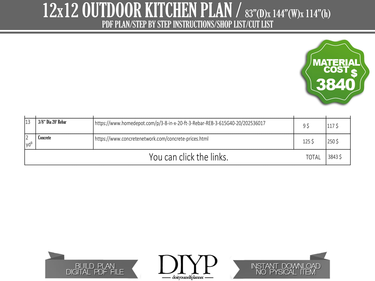 12x12 Outdoor Patio Plans , Outdoor Bar Plans , Yard Bar , Patio Bar , 12x12 Kitchen plan