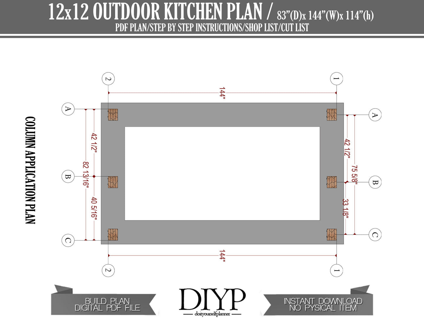 12x12 Outdoor Patio Plans , Outdoor Bar Plans , Yard Bar , Patio Bar , 12x12 Kitchen plan