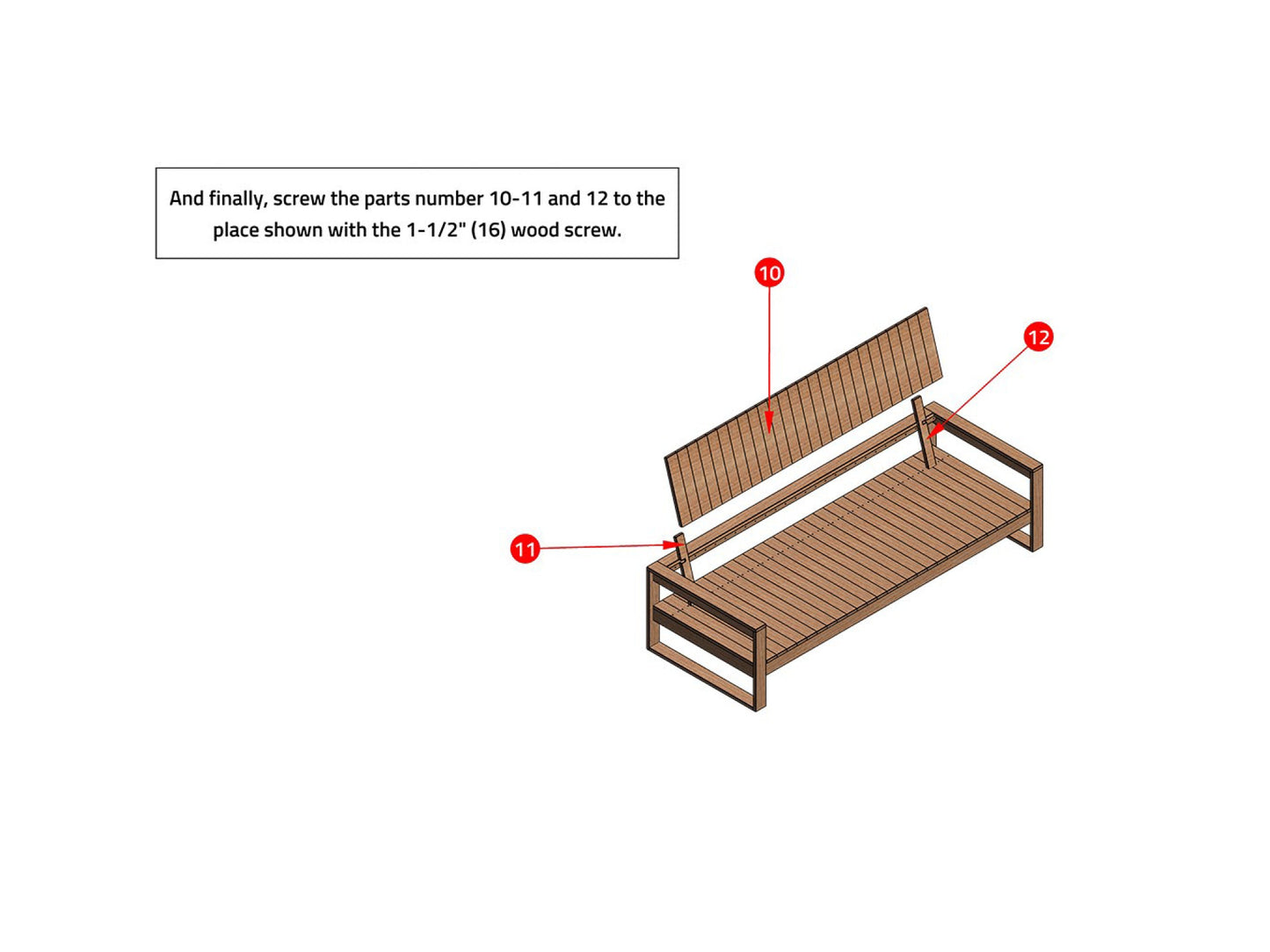 DIY sofa plans , sofa blueprints , wooden backyard sofa , outdoor sofa